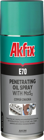 картинка Проникающая смазка Akfix E70 от магазина Огнекор